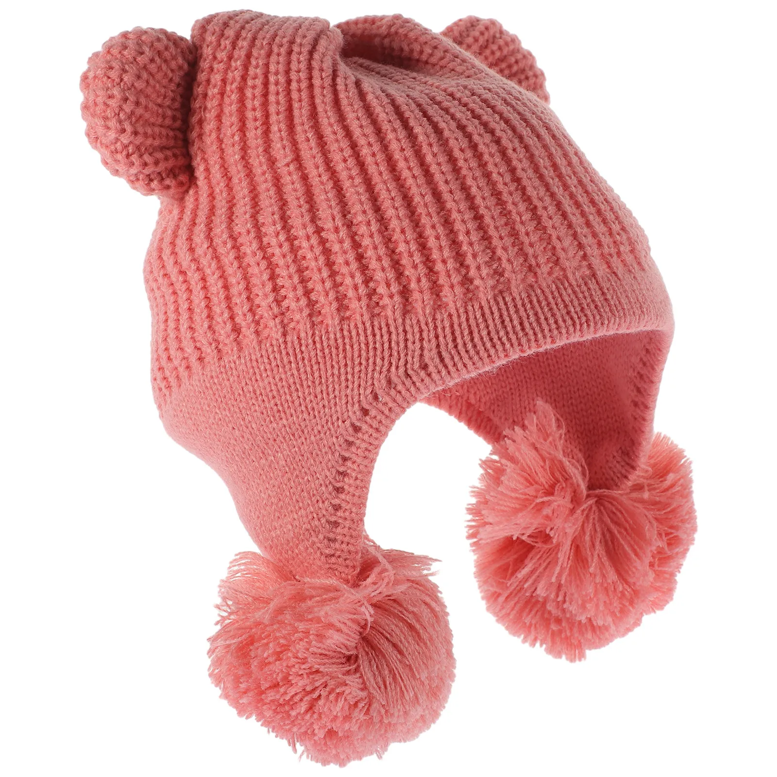 

Children's Warm Knit Hat Cute Windproof Winter Beanie for Kids Soft Comfortable Toddler Headwear Ideal Gift for Cold Weather