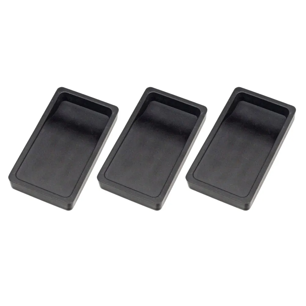 3 pcs Portable Inkstone Double-Sided Inkslabs Lightweight Practical Ink Container For Calligraphy Painting Student Durable