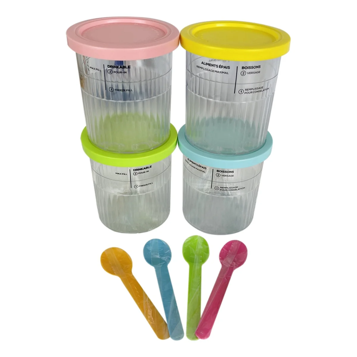 Ripple Ice Cream Cup NC500 NC501 is Suitable for Creami Ice Cream Storage Cup