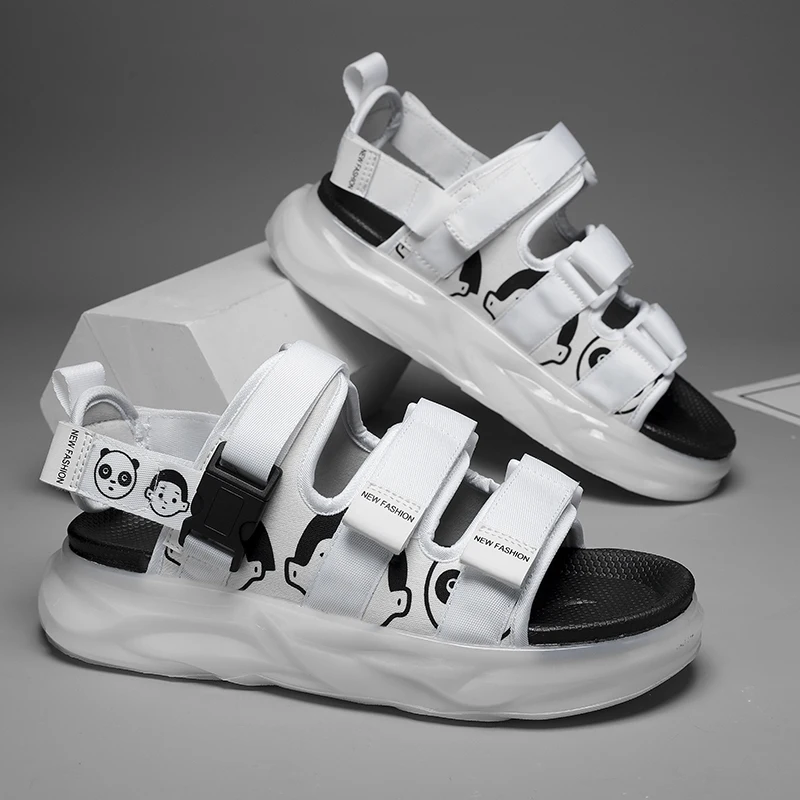 

Fashion Outdoor Casual Sports Sandals Designer Platform Sandals for Men Summer Beach Sandalias 2026 High Quality Men's Sandals