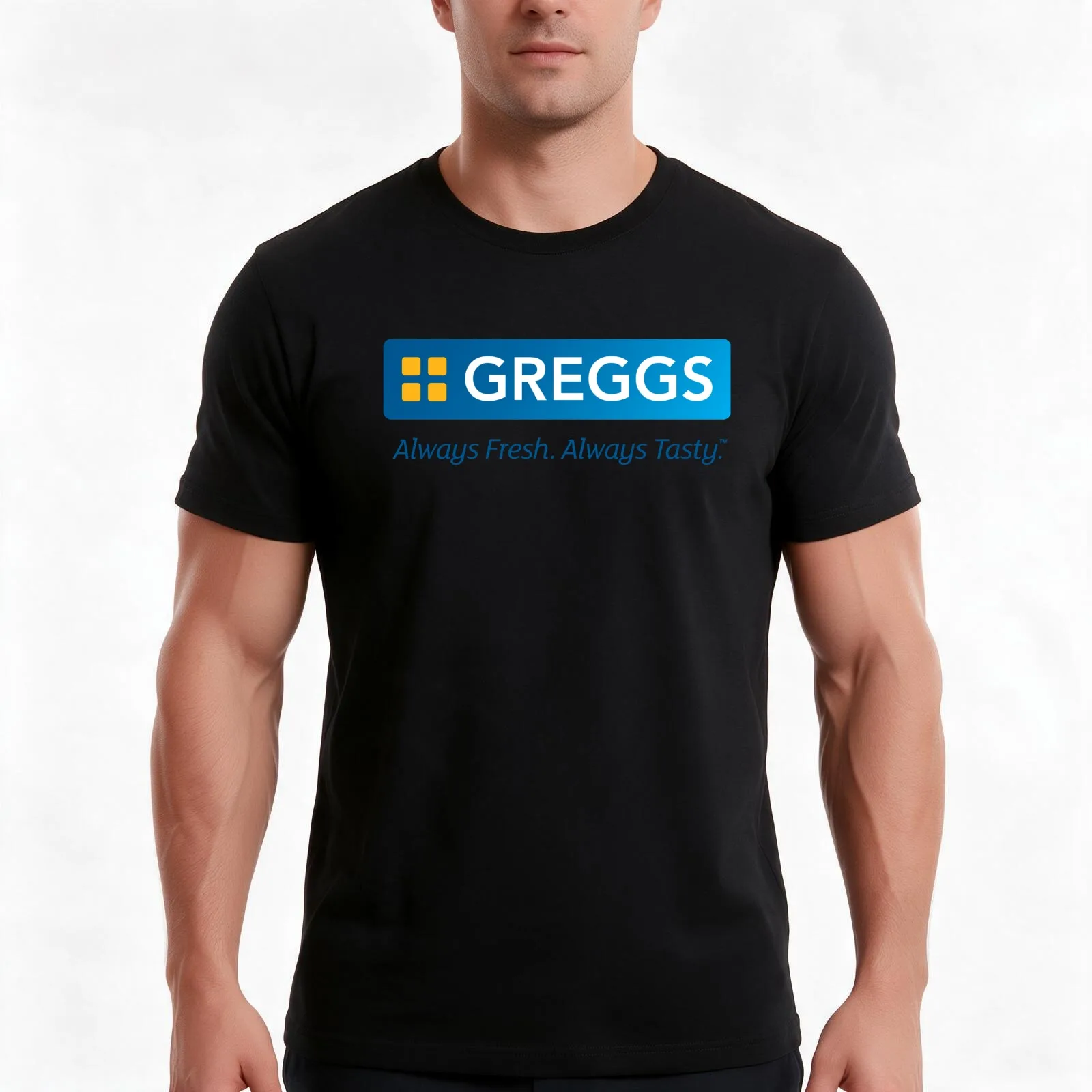 Greggs Resto and Bakery T-Shirt, Summer Casual Cotton Tee, Oversized Streetwear Tops, Vintage Graphic Print, Unisex Men Women