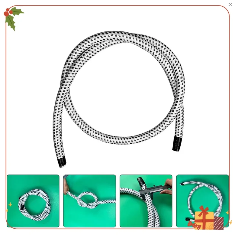 

1 Pvc Nylon Steam Hose For Garment steamers high temperature resistant Replacement accessory Extended And flexible