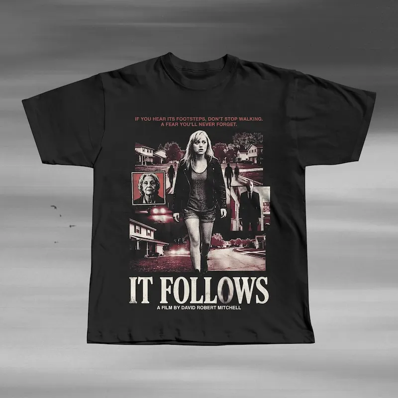 It Follows Horror Film T-Shirt | David Robert Mitchell Movie Graphic Tee