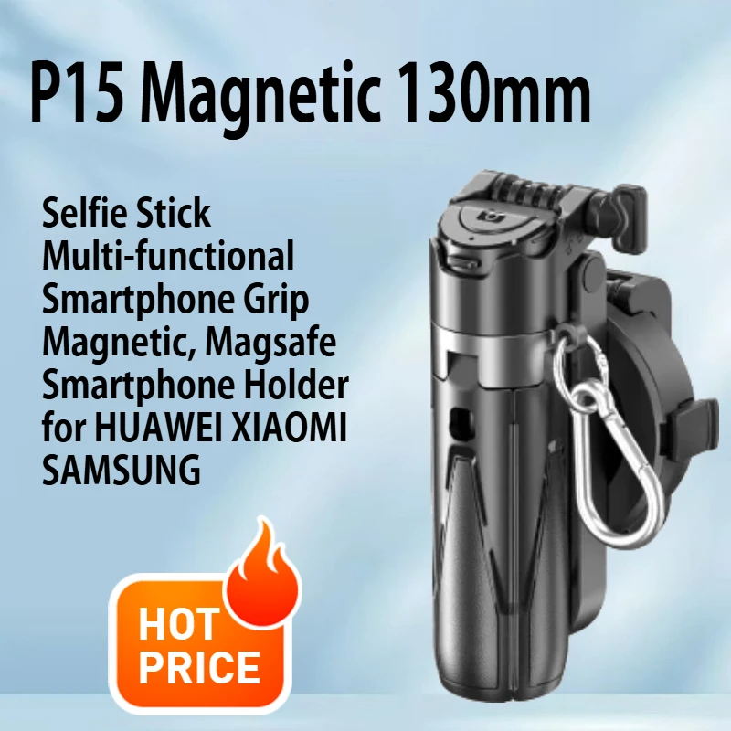

Magnetic Selfie Stick Multi-functional Smartphone Grip Magnetic, Magsafe Smartphone Holder for HUAWEI XIAOMI SAMSUNG