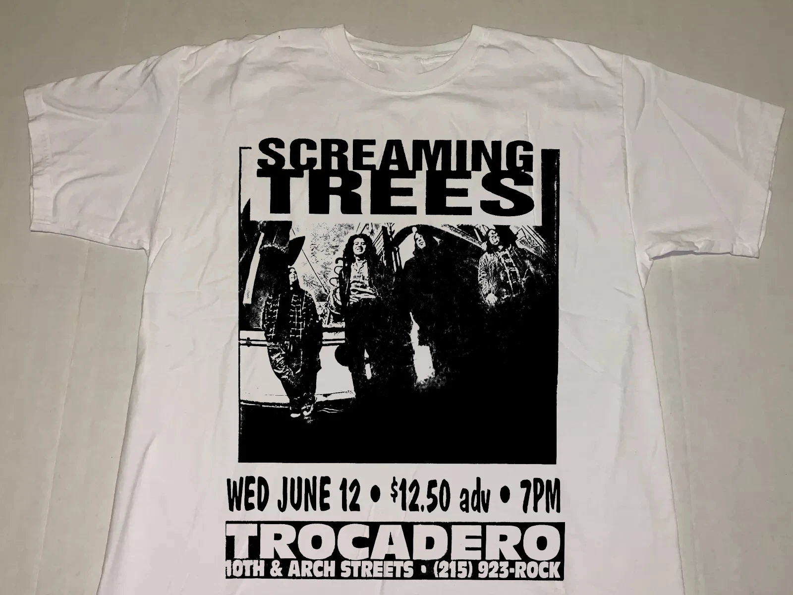 

Коллекция Плакат Screaming Trees Band Подарок для фанатов Футболка с перепринтом Графическая рубашка с короткими рукавами Унисекс Мужчины Женщины Лето