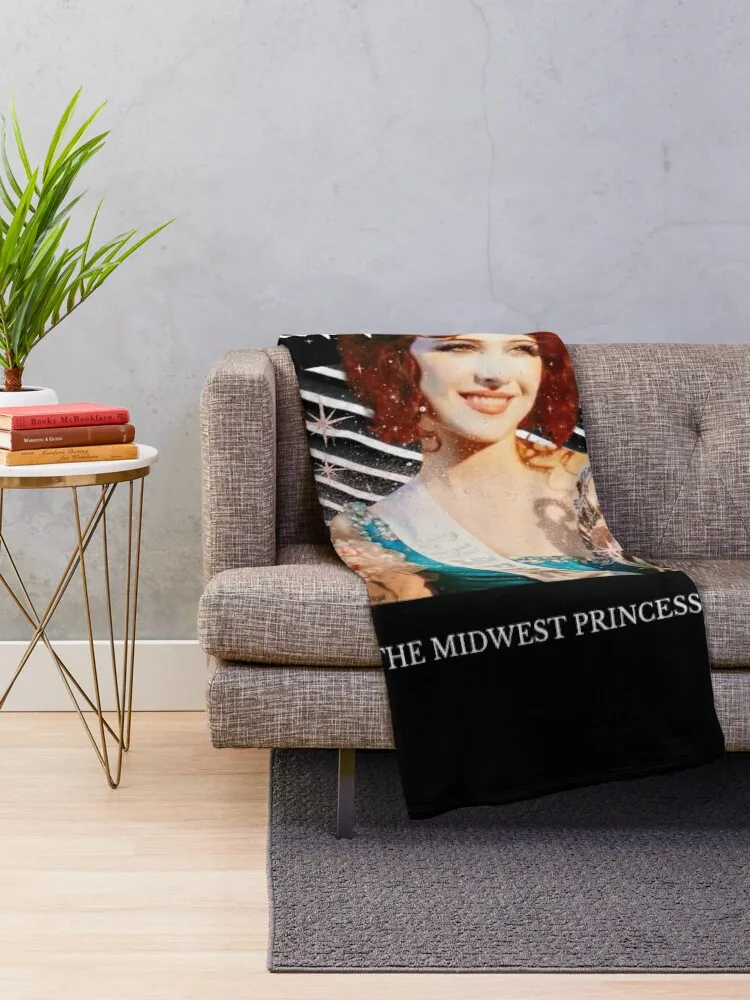 Chappell Roan Tshirt Midwest Princess Throw Blanket Luxury St blankets ands Decorative Sofa Blankets