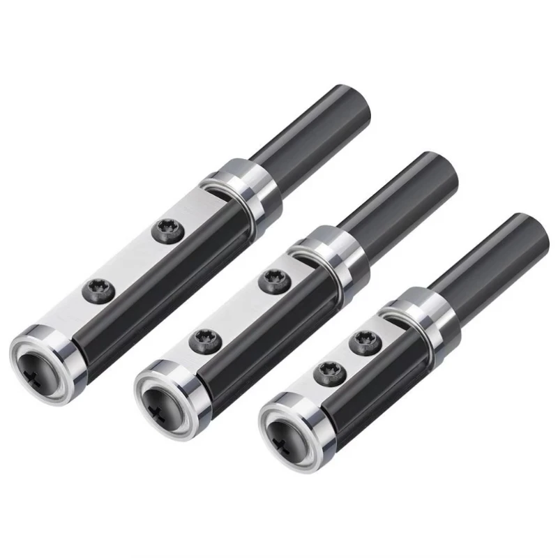 

1/2*19*30/40/50/60mm Disposable Trimming Knife1/2 Handle Detachable Side Face Milling Spiral Wood Shaper Cutter Head Woodworking
