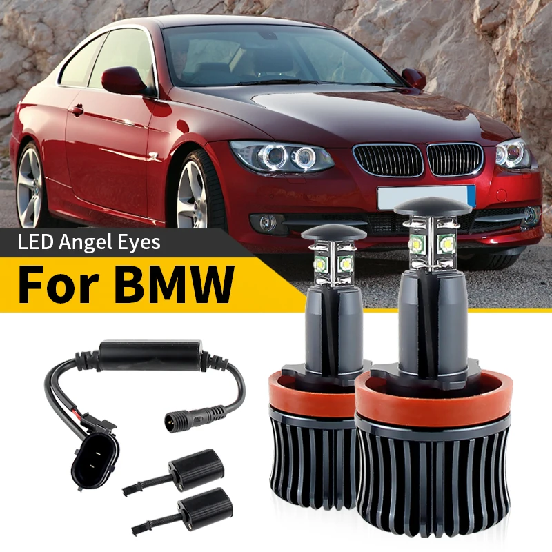 

2 шт. H8 20 Вт светодиодные фары «ангельские глазки» для BMW 3-й серии E93 кабриолет (328i, 335i) 2007 2008 2009 2010-2013 светодиодные DRL «ангельские глазки»