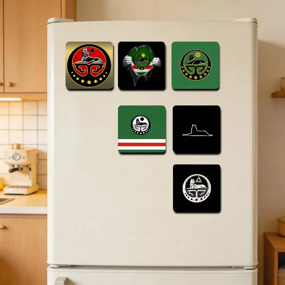 Chechen Coat Arms Magnetic Refrigerator Magnets Cute and Creative Refrigerator Magnets Souvenirs and Gifts