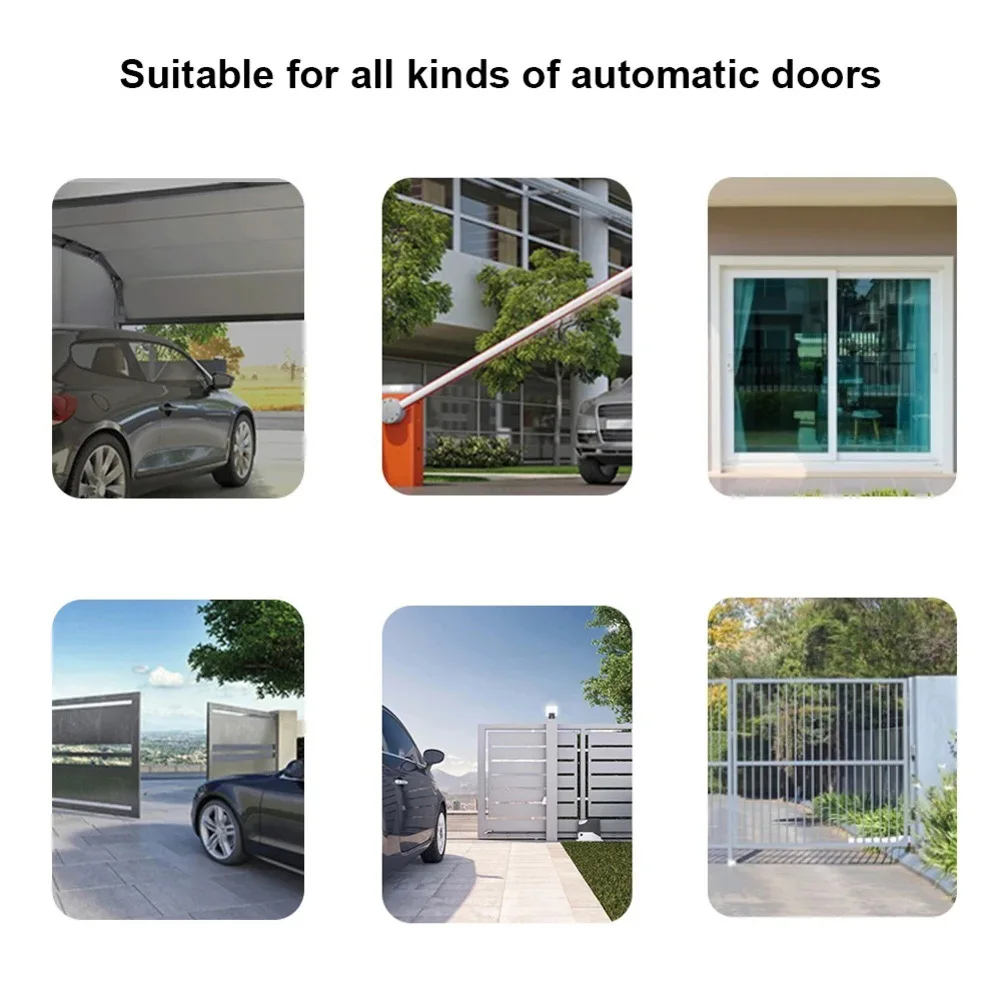 

Garage Door Receiver Controller for Smart Life and Smart Apps with RF Remote Compatibility 280-915MHz 85-250V AC/DC