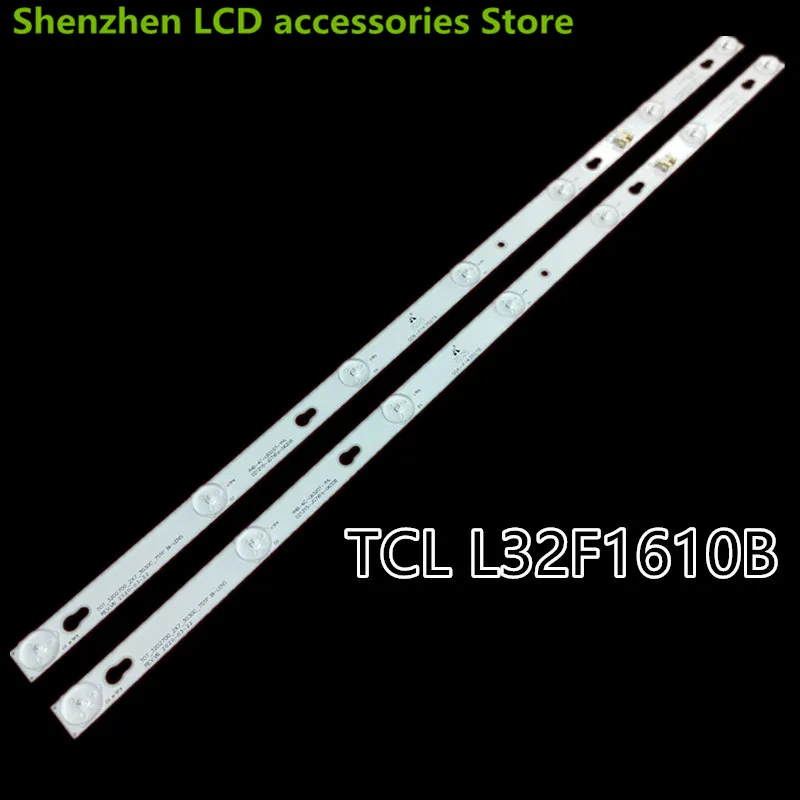 

LED backlight strip FOR NEW L32F3303B L32F1610B OEM32LB34_LED3030-V0.7-20141113 32HR330M07A 7LED 55CM 6V 100%NEW