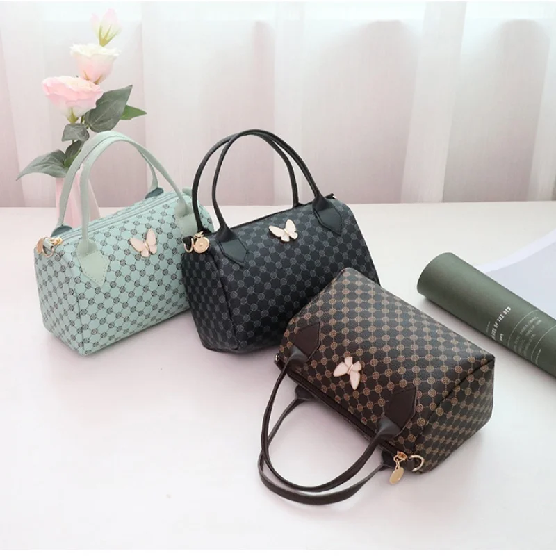 Fashion Printed Shoulder Bag Versatile Casual Mobile Phone Bag Multifunctional Portable Cosmetic Bag Versatile Crossbody Bag