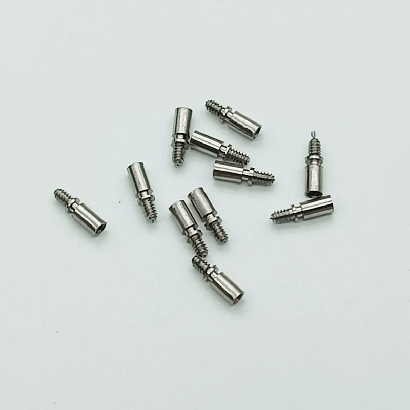 

4/10PCS 0.9mm Watch Winding Stem Crown Connector fit for 7s26 8215 8205 2824 2836 4R35 4R36 nh35 nh36 watch Movement Stem Parts