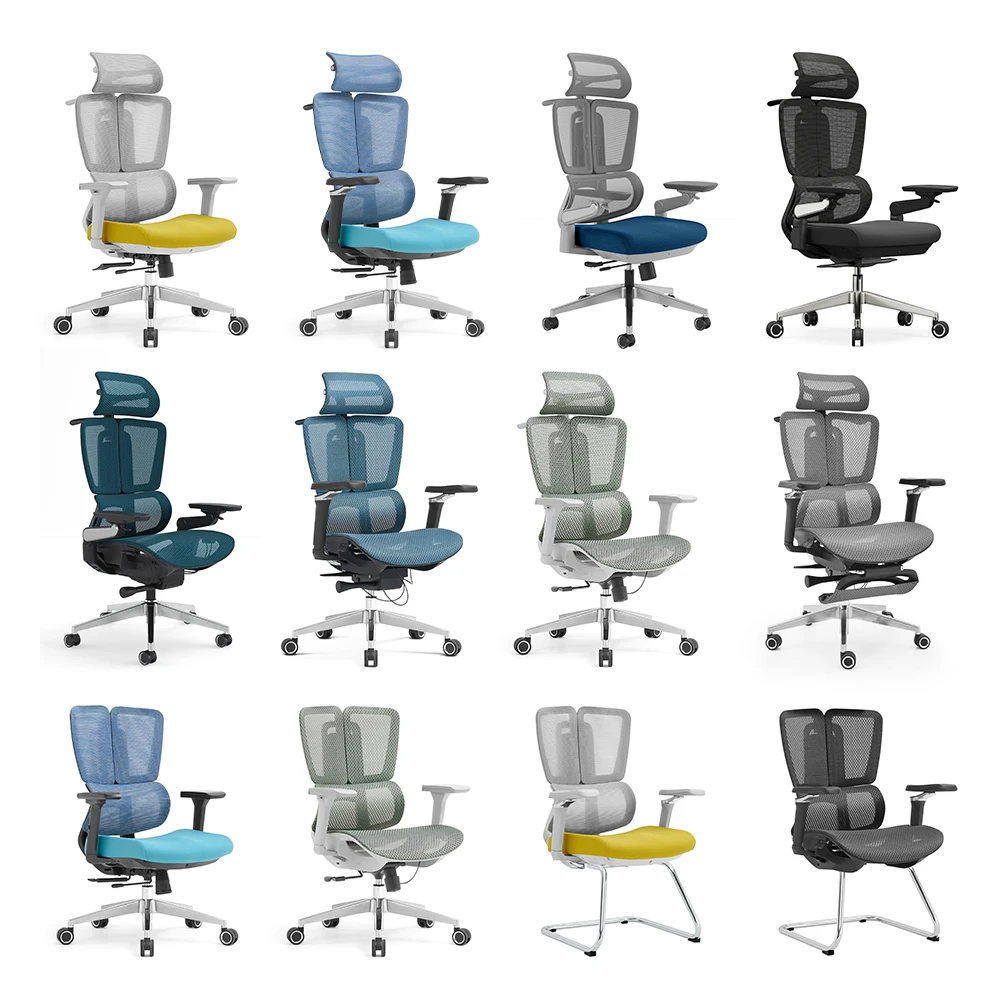 ISO BIFMA China Mesh High Back Boss Luxury Executive OFFICE Chair Lifting Rotatable ERGONOMIIC Adjustable Chair for OFFICE