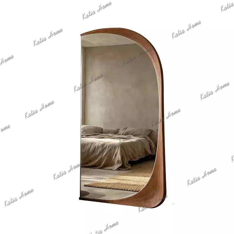 PG American Retro Style Irregular Shape Full-Length Mirror Living Room Decoration Clothing Store High-Definition Dressing Mirror