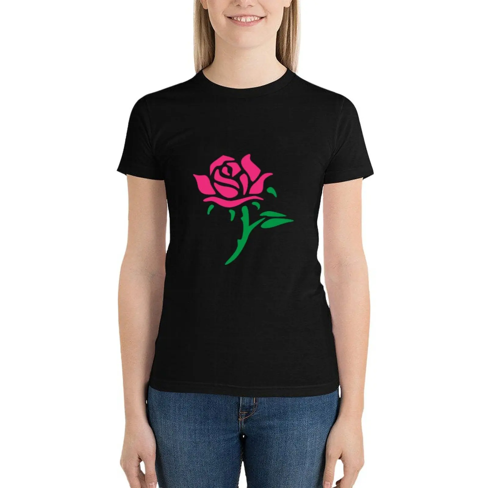 

most beautiful of roses sublime and magnificent T-Shirt kawaii clothes graphics T-shirts for Women