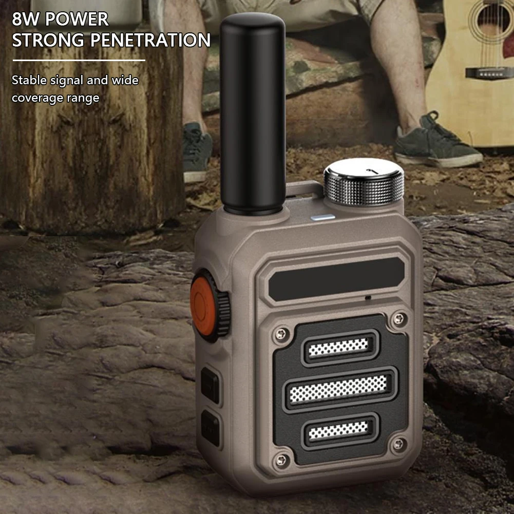 Waterproof Walkie Talkies For Outdoor High Power Long Range Two-Way Radio For Families Children