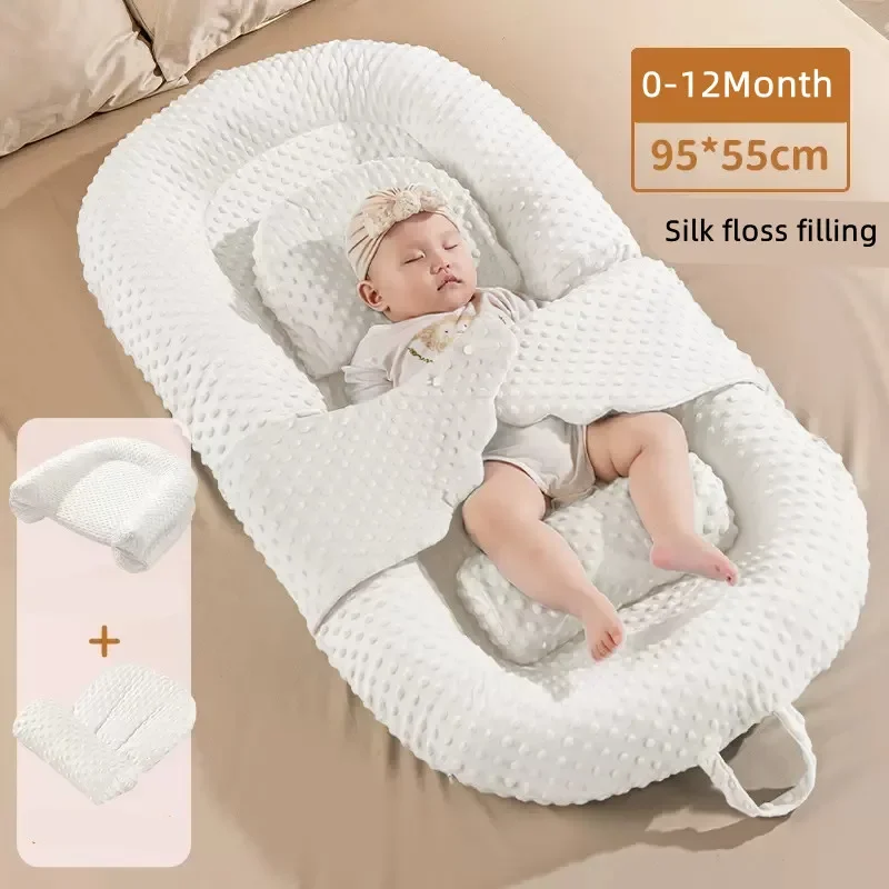 Mid Crib Sleep The Newborn Safety Sense Anti Startle Artifact Breast Spitting Sleeping Bionic Bed