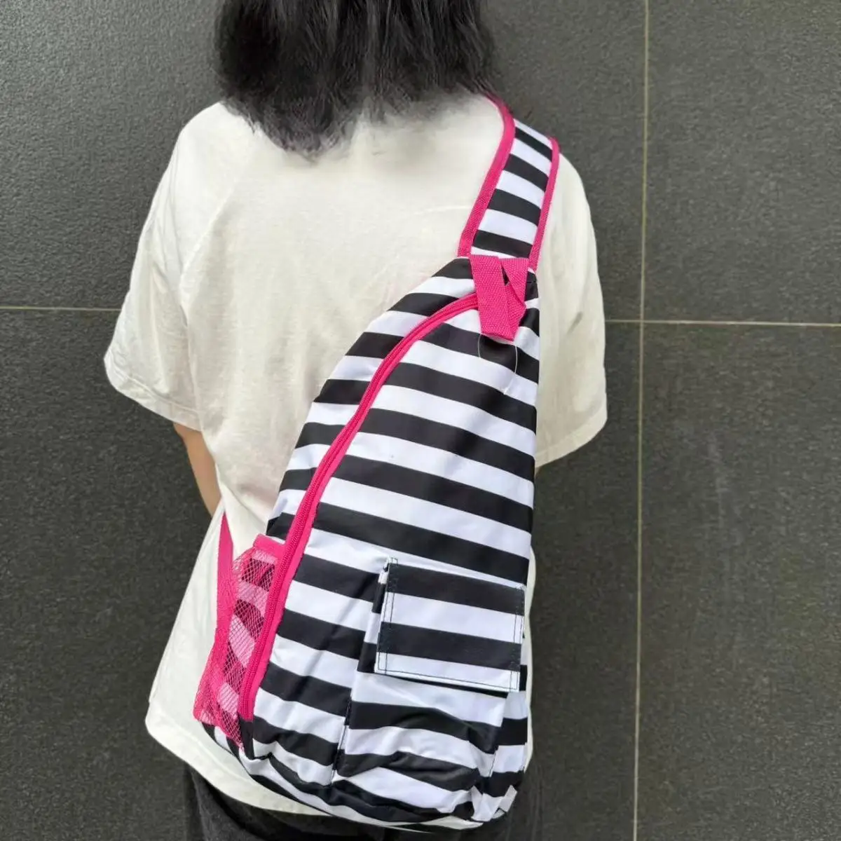 

Носимая сумка через плечо из ткани Оксфорд, сумка через плечо, спортивная легкая нагрудная сумка, езда на велосипеде, альпинизм, путешествия, отдых, хип-хоп