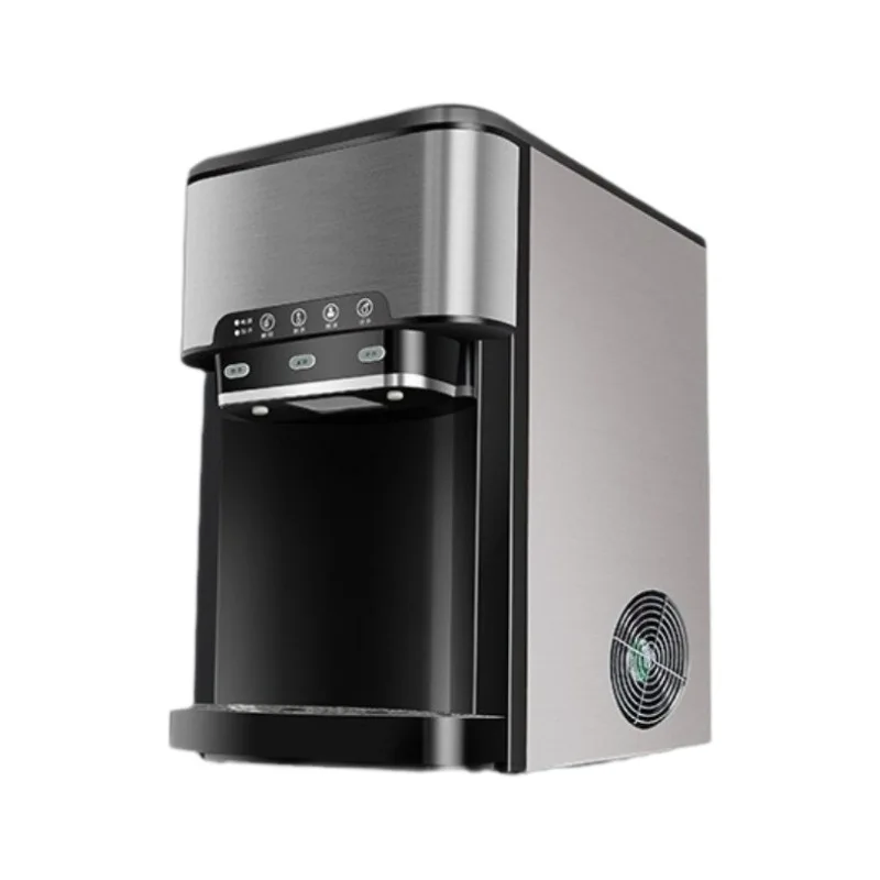

Home and business dual-purpose ice making water dispenser cold water hot water ice cube integrated ice maker multi-function