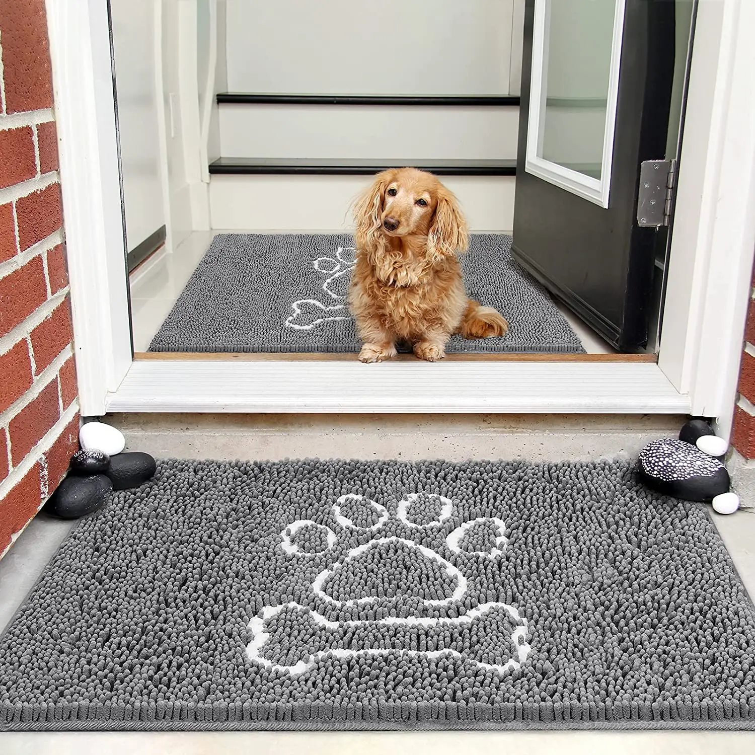 

Super soft modern minimalist absorbent doormat kitchen bathroom bedroom door carpet bathtub bedside non-slip foot pad pet rug