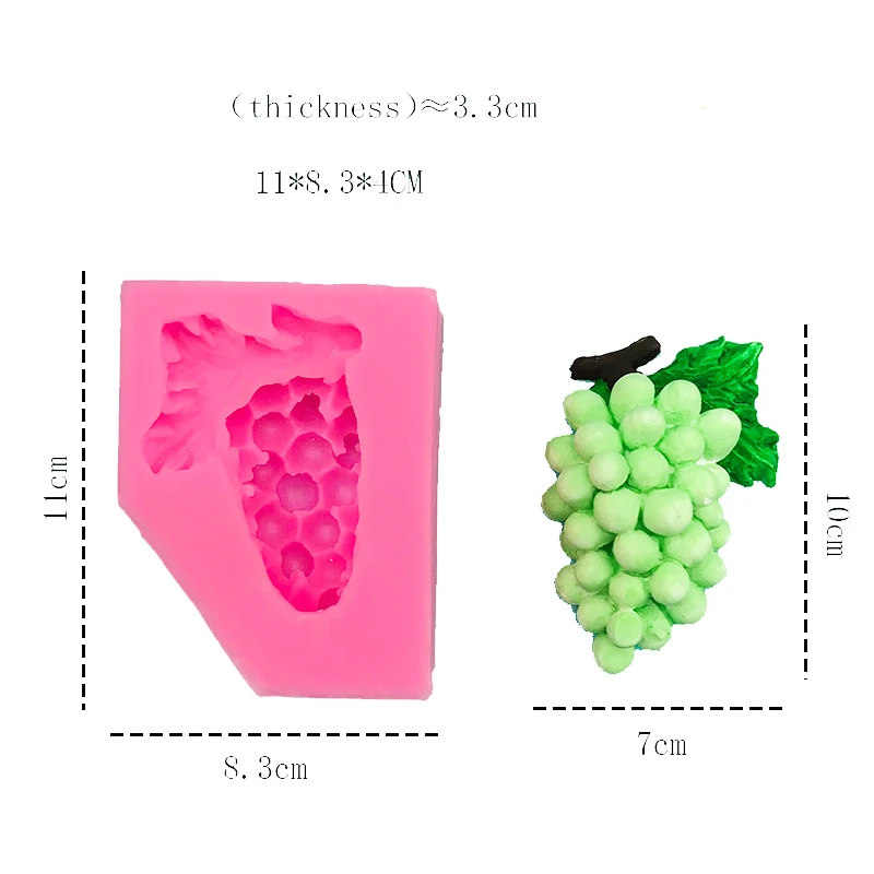 Kitchen Accessories Cherry Chocolate Cooking Tools Silicone Mold For Baking Bakery Mug Fondant Sugar Craft Candy Cake Decorating