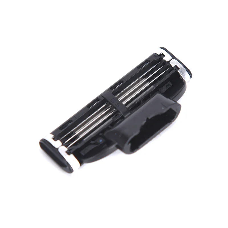4Pcs Mach 3 Cartridges Manual Razor Blades Shaving Manual Three-layer Razor Blades Men Female Epilator image 4