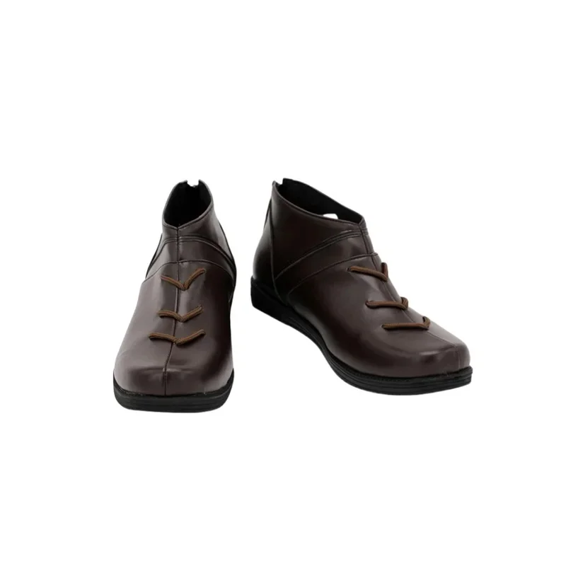 Game FF14 Final Fantasy Ardbert Cosplay Shoes Boots Halloween Accessorie Customized
