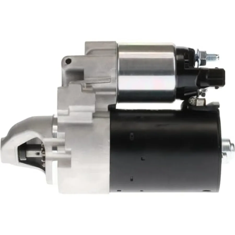 

Starter for 2007-2012 Mini Cooper 1.6L, metal housing, black finish, high-torque OEM-compatible replacement