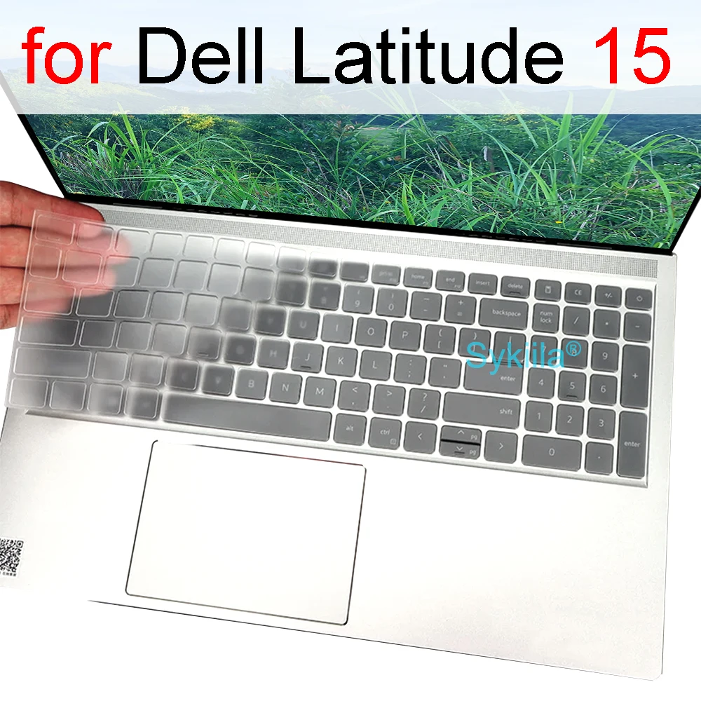 Keyboard Cover for Dell Latitude 15 5550 5540 5531 5530 5521 5520 5511 5510 5501 5500 5591 5000 Silicone Protector Skin Case
