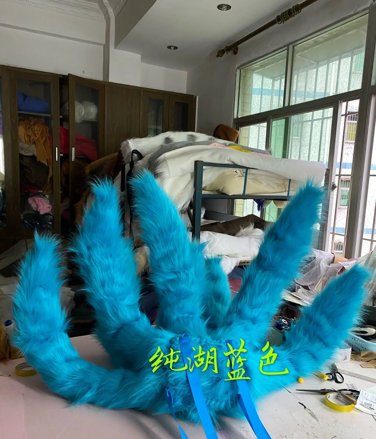 Game LOL Two Colors Cosplay Costumes Fox LOL Ahri Nine Tailed Cosplay Props Halloween Christmas Party Props for Comic Show