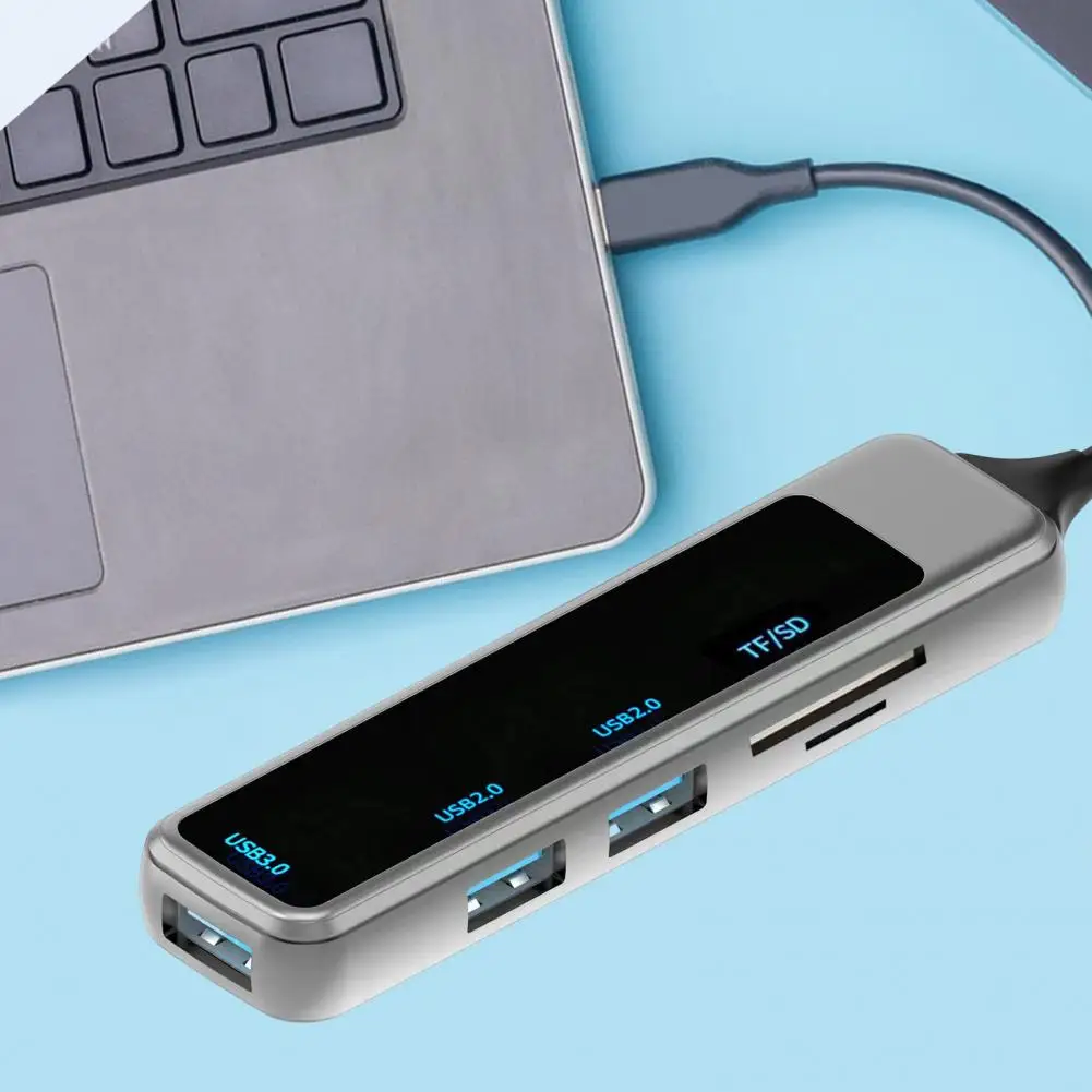Multi-functional Docking Station for Notebooks Portable Usb Hub Adapter 5-in-1 High-speed Transmission Docking Station for Phone