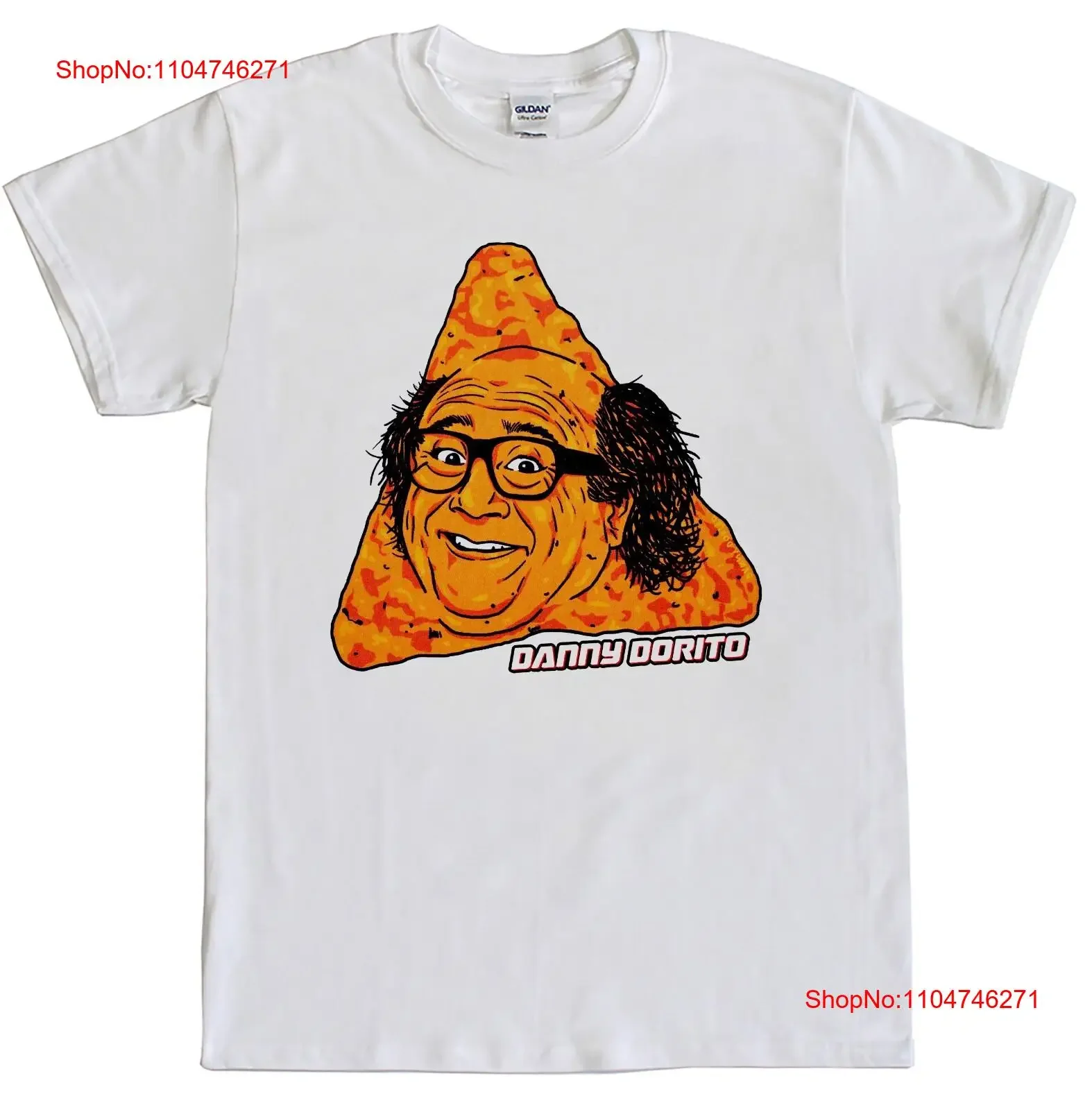 Danny Dorito T shirt Funny Movie Joke Meme Retro Unsex vintage Washed Casual designer clothes Comfortable Breathable Versatile