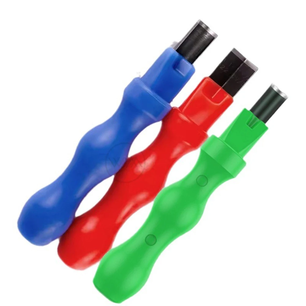 LED Neon Light Cutter Carving Knife Hand Tools Split Type Silicone Round Right Angle Arc Cutter Red/Blue/Green Woodworking Tool
