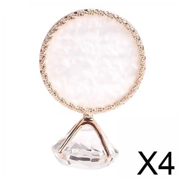 

Portable Nail Art Palette with Diamond Base Acrylic Mixing Board for Nail Art School and Salon Display