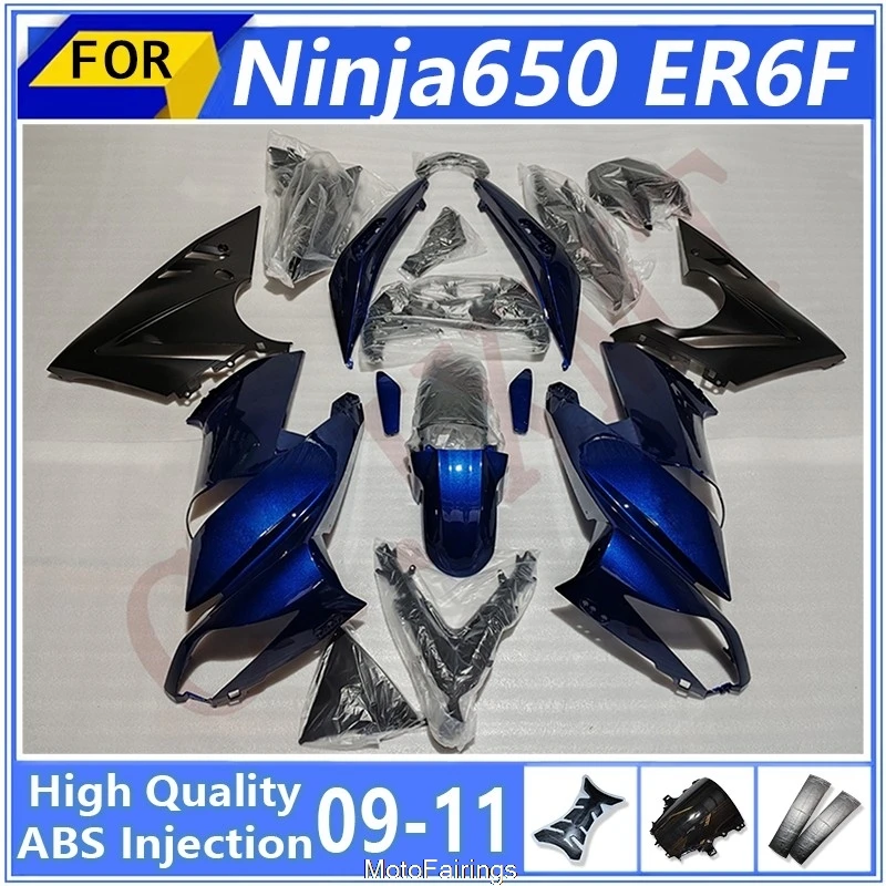 

Motorcycles Fairings for Kawasaki Ninja650 EF6R 2009 2010 2011 ABS Fairing Kit Ninja 650 ER 6F 09-11
