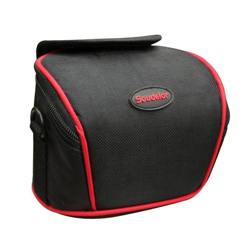 Cheaper Nylon Tool case soft Photography DSLR camera bag with durable plastic hook