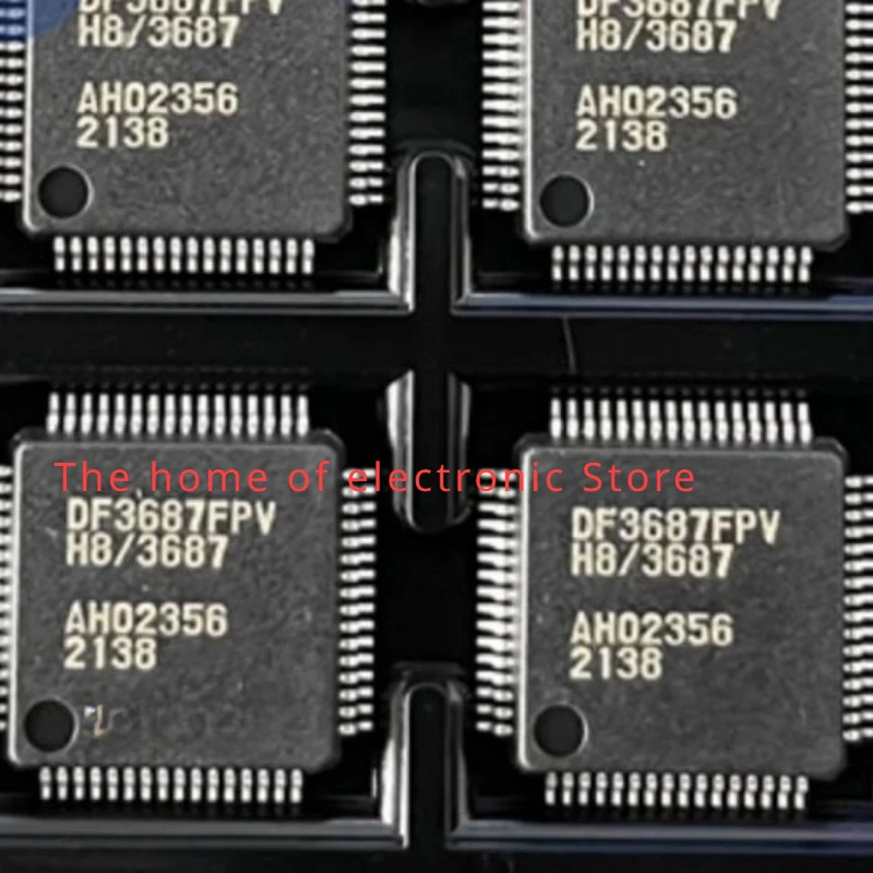 

2PCS/LOT HD64F3687FPV DF3687FPV IC MCU 16BIT 56KB FLASH 64LQFP