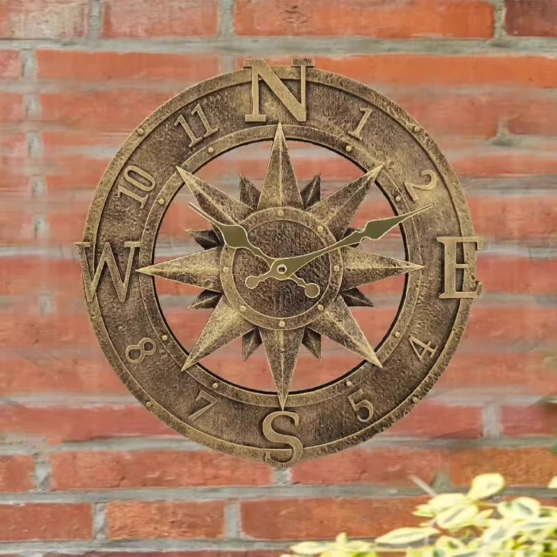 Reloj de Pared de Diseño, Estilo Vintage Premium, Reloj de Pared Estético Inusual para Sala de Estar, Reloj de Lujo para Pared, Decoración del Hogar