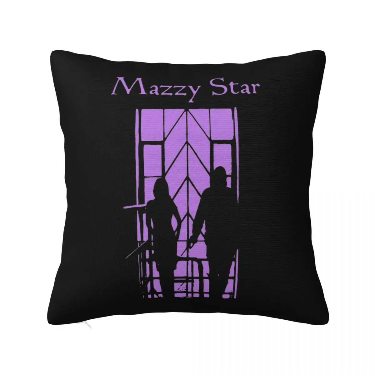 Purple Mazzy Star Pillowcase Polyester Cushion Cover Decorations Punk Rock Pillow Case Cover Living Room Drop Shipping 40*40cm