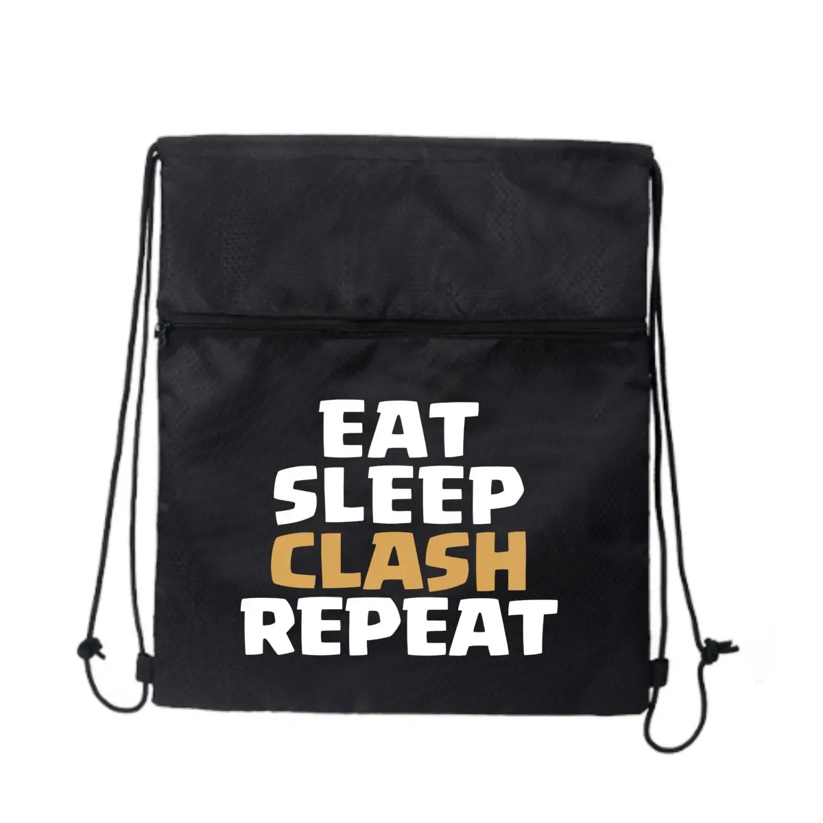 

Складной рюкзак на шнурке Eat Sleep Clash Repeats Легкий простой и модный спортивный рюкзак унисекс