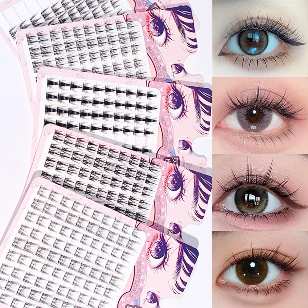 Buy1 take 1 DIY 3D Cluster ขนตาปลอม – ใช้งานง่าย 3 ขั้นตอน ลุคเป็นธรรมชาติ เป็นมิตรกับผู้เริ่มต้น