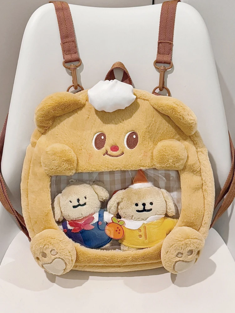 

Очаровательная желтая сумка-ведмедик Cry Bear, большая сумка на плечо Capaci, милая сумка для девочек, сумка для улицы, сумка с двойным ремешком Wee Koreański Sle