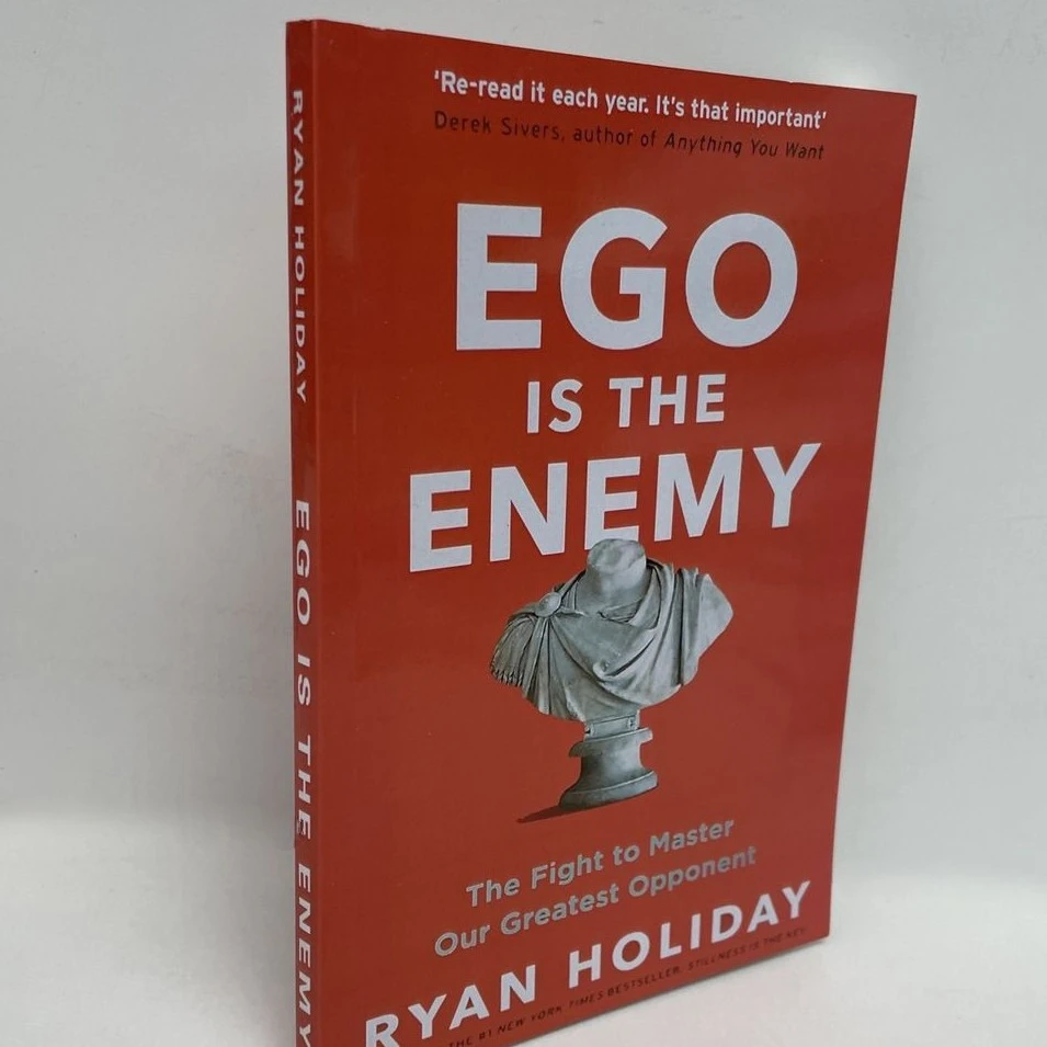 1 book Ego Is The Enemy By Ryan Holiday Paperback Novel New York Times Bestseller