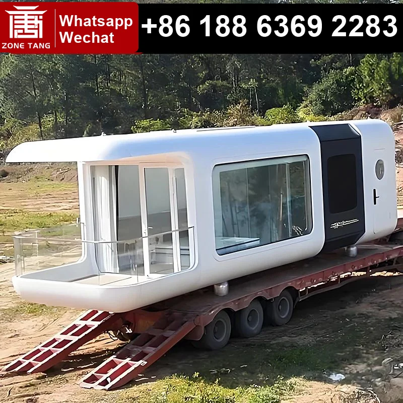 

Living Capsule Homes Thermal Insulation Prefabricated Capsule House Moisture Proof Prefabricated Houses Housing Garden Buildings