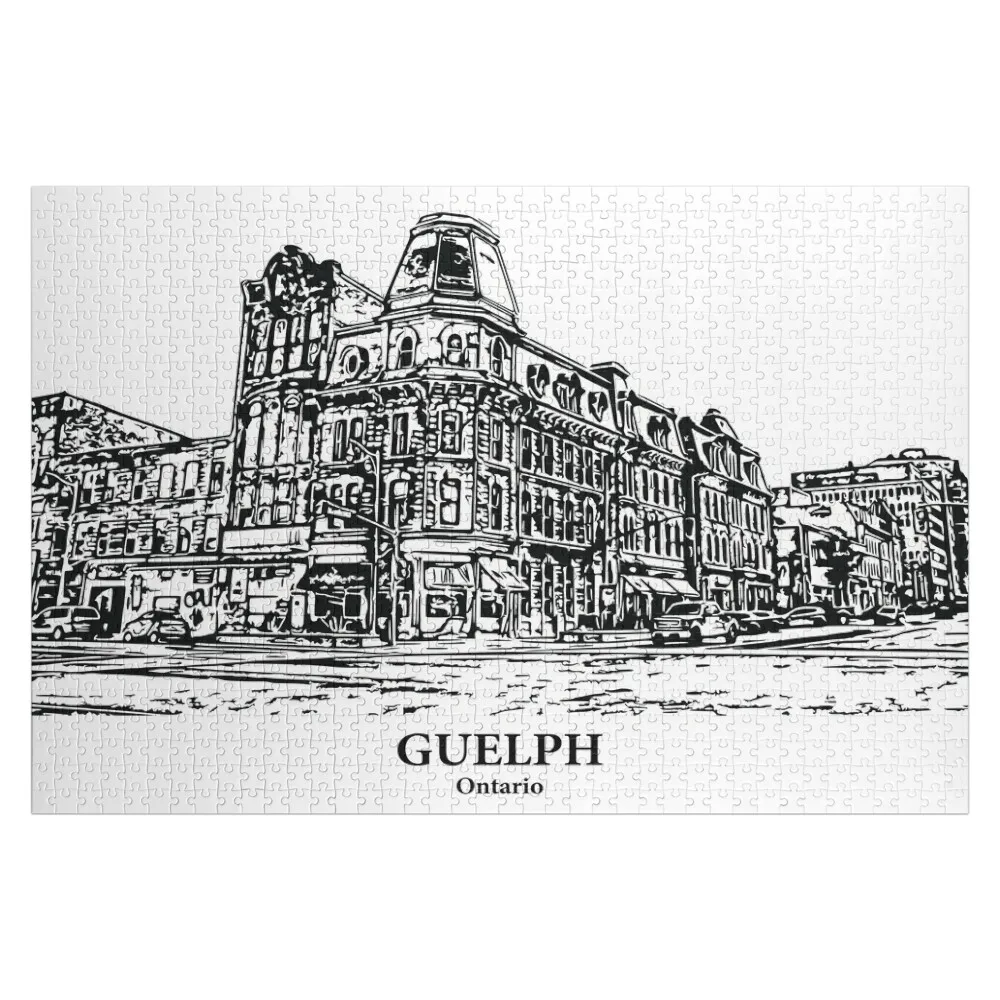 

Guelph - Ontario Jigsaw Puzzle Personalised Jigsaw Iq Children Personalized Baby Object Puzzle