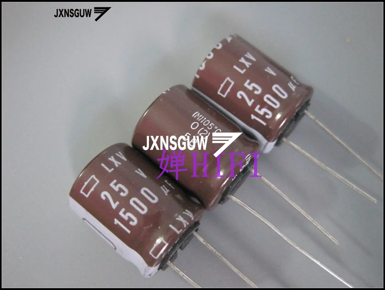 

20PCS NIPPON LXV 25V1500UF 16X20MM NCC Aluminum electrolytic capacitor 1500UF/25V CHEMI-CON 105 degrees 1500uF 25V