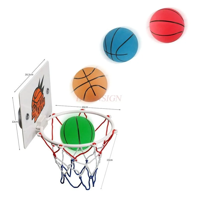 رف سلة صغير، إطار إطلاق نار، رف سلة للأطفال غير مثقوب، رف إطلاق نار داخلي، كوب شفط معلق