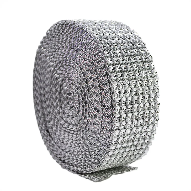 

2Yard Acrylic Rhinestone Diamond Ribbon for Wedding Cakes Birthday Decorations Baby Shower Events Party Supplies Arts and Crafts