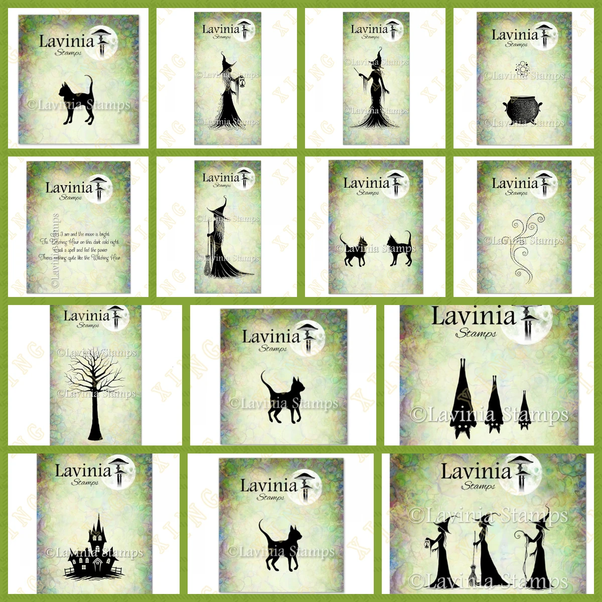 

The Dream Witch Collection Silicone Stamps Craft Embossing Make Paper Greeting Card Making Template DIY Handmade 2024 New